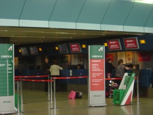 Check-in Alitalia